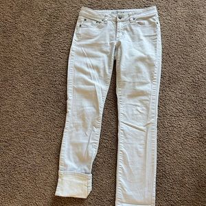 Prana Kara jeans , light grey , sz 4